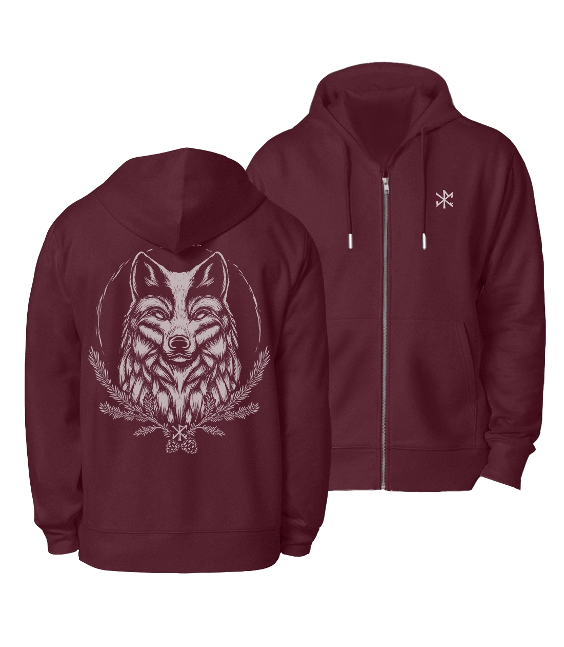 LOUP | VESTE À ZIP
