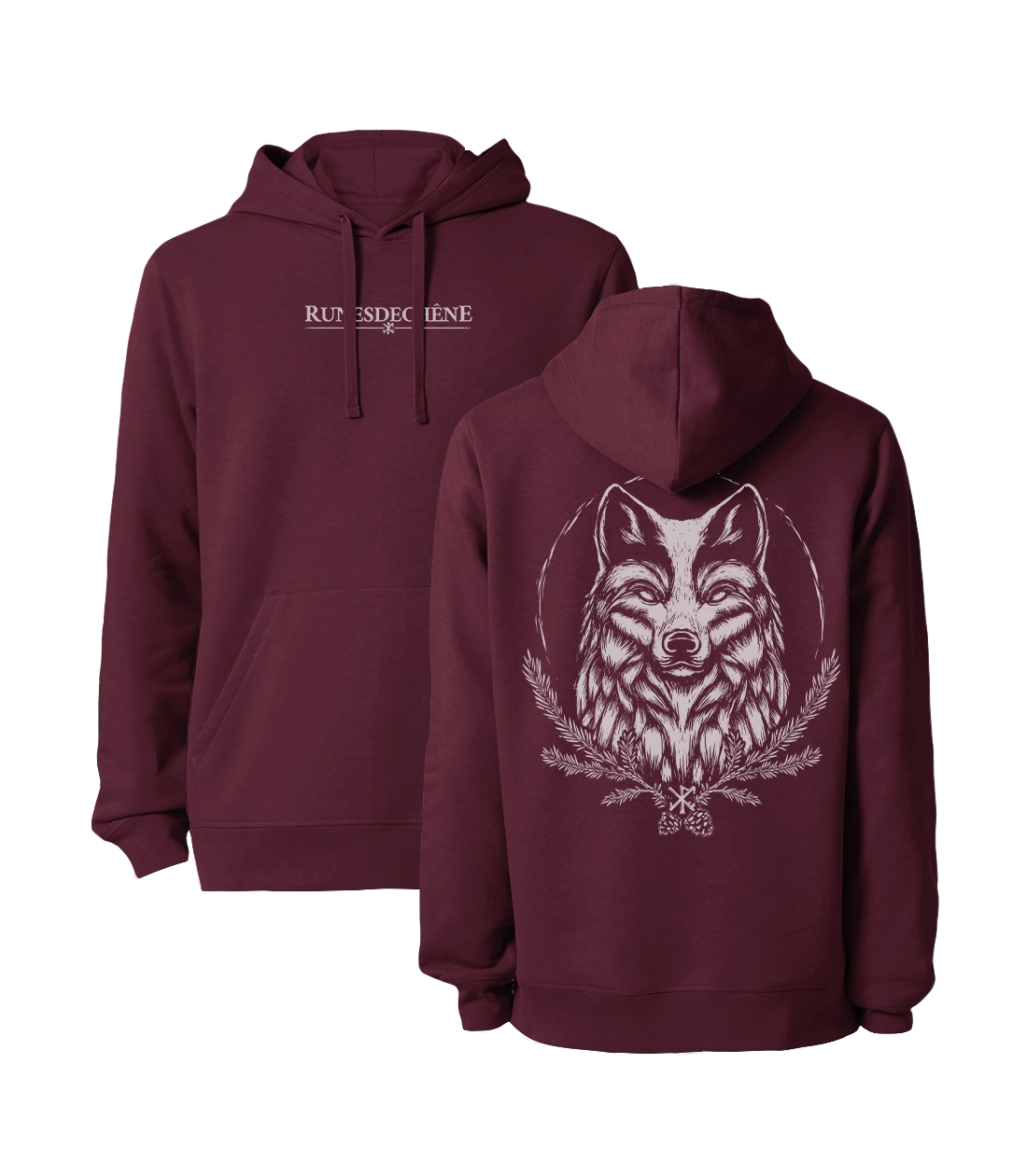 L'esprit du loup | Sweatshirt à capuche