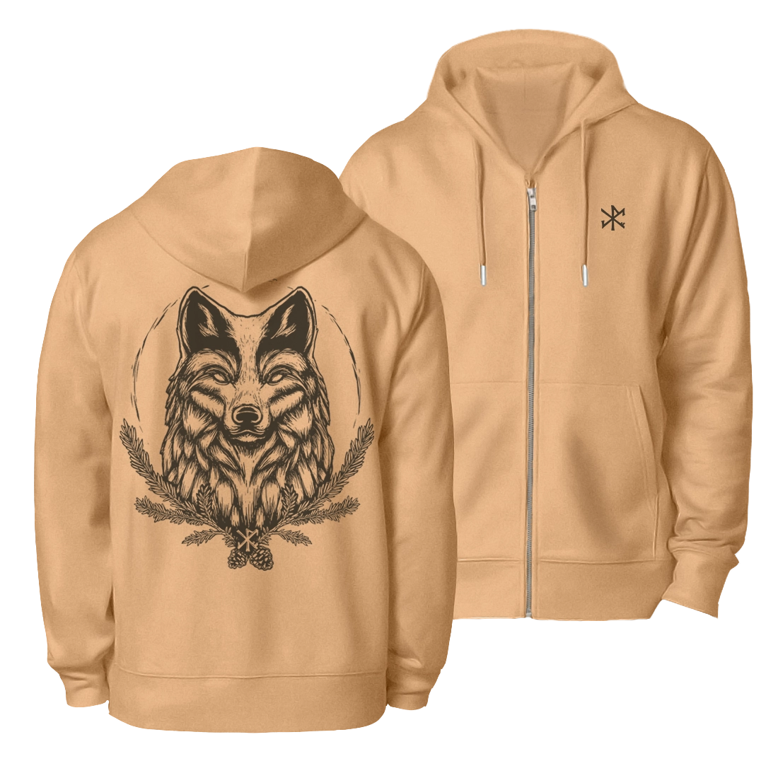 LOUP | VESTE À ZIP