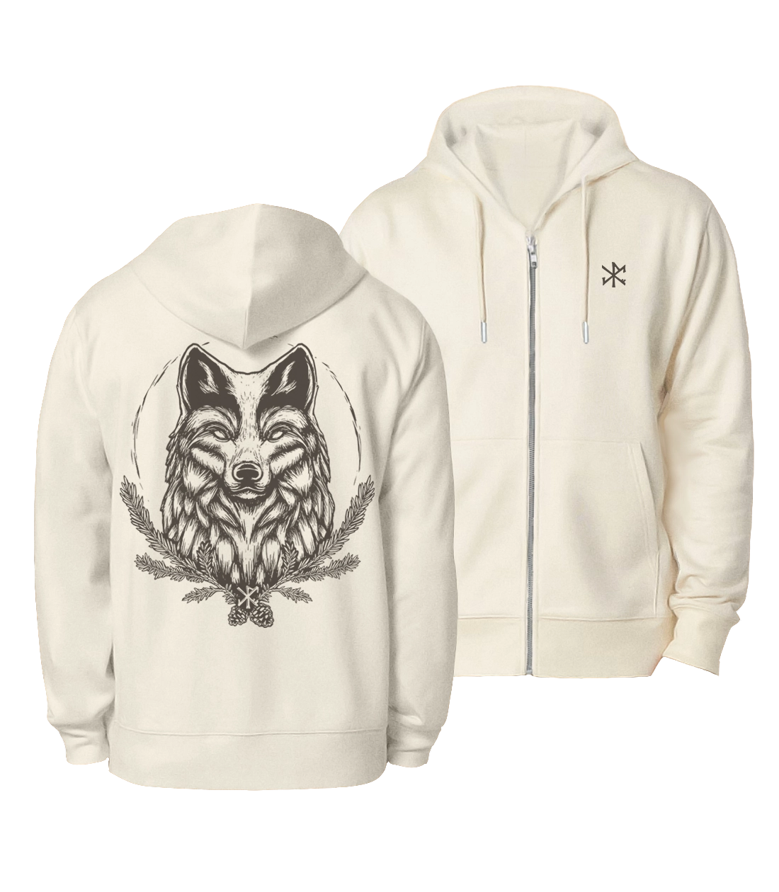 LOUP | VESTE À ZIP