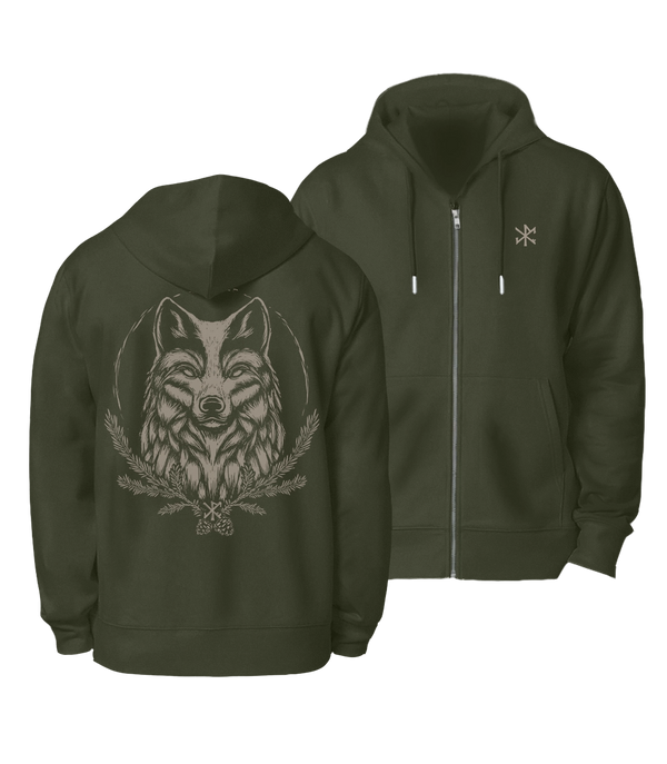 L'esprit du loup | Veste zippée