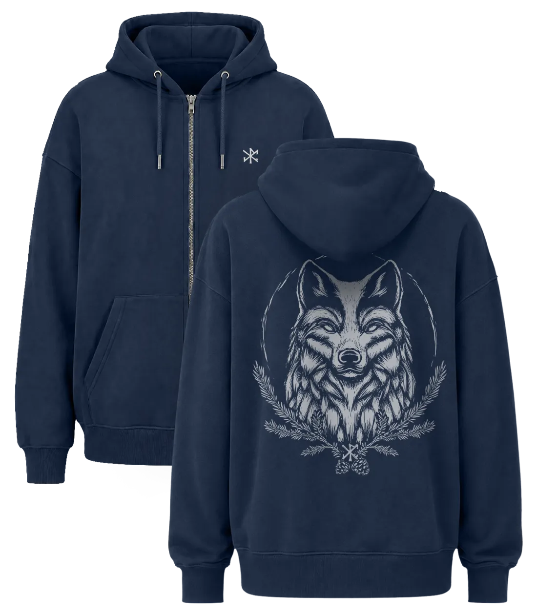 L'esprit du loup | Veste zippée