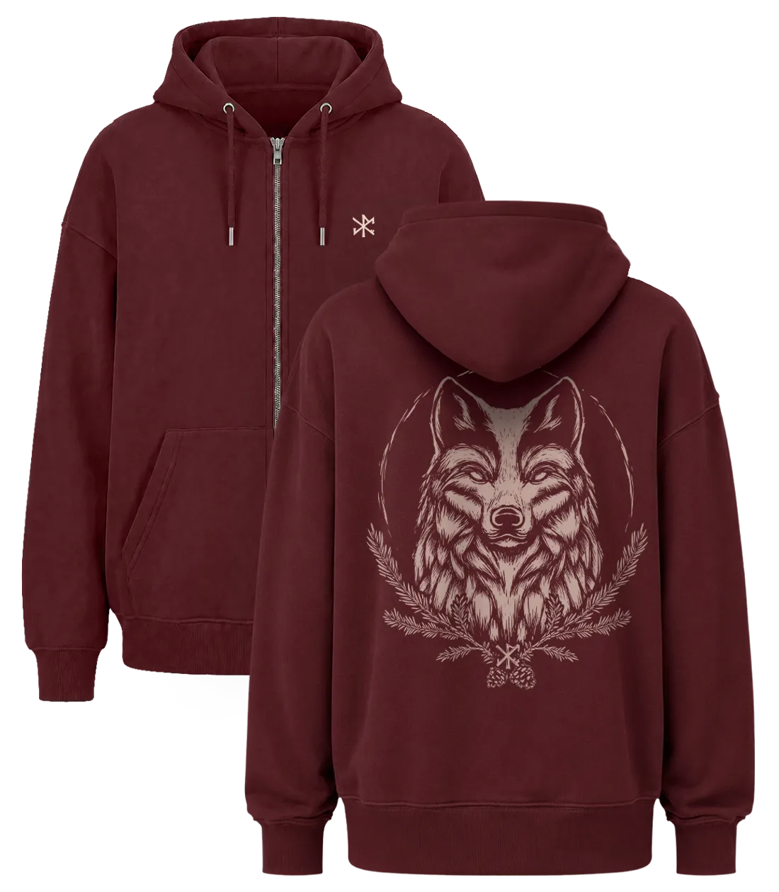 L'esprit du loup | Veste zippée