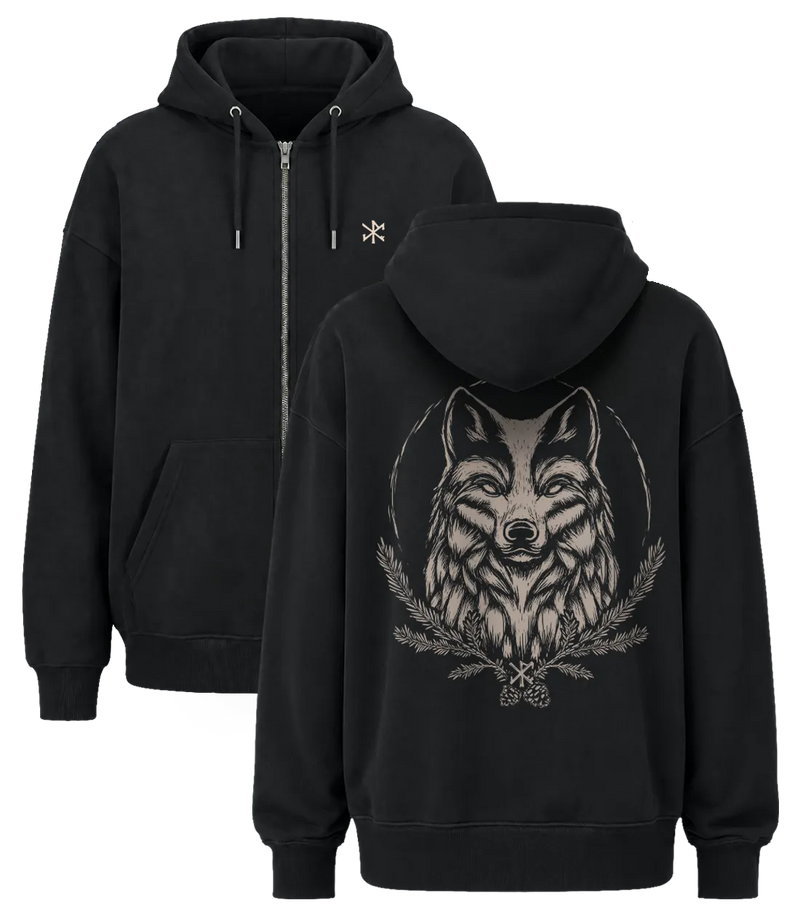 L'esprit du loup | Veste zippée