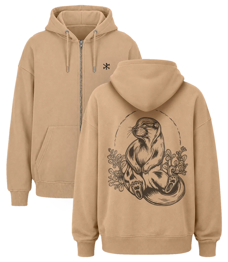 L'esprit de la loutre | Veste zippée