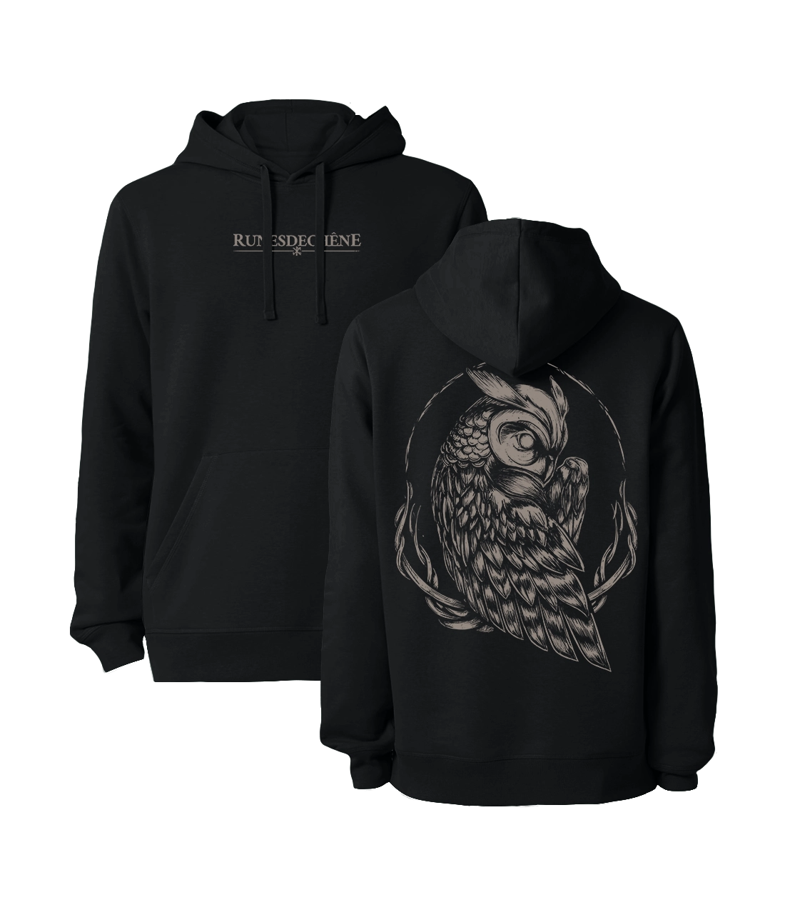 L'esprit du Hibou | Sweatshirt à capcuhe