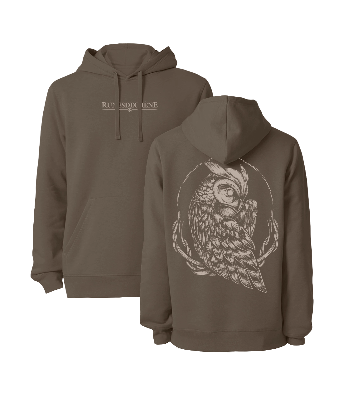 L'esprit du Hibou | Sweatshirt à capcuhe