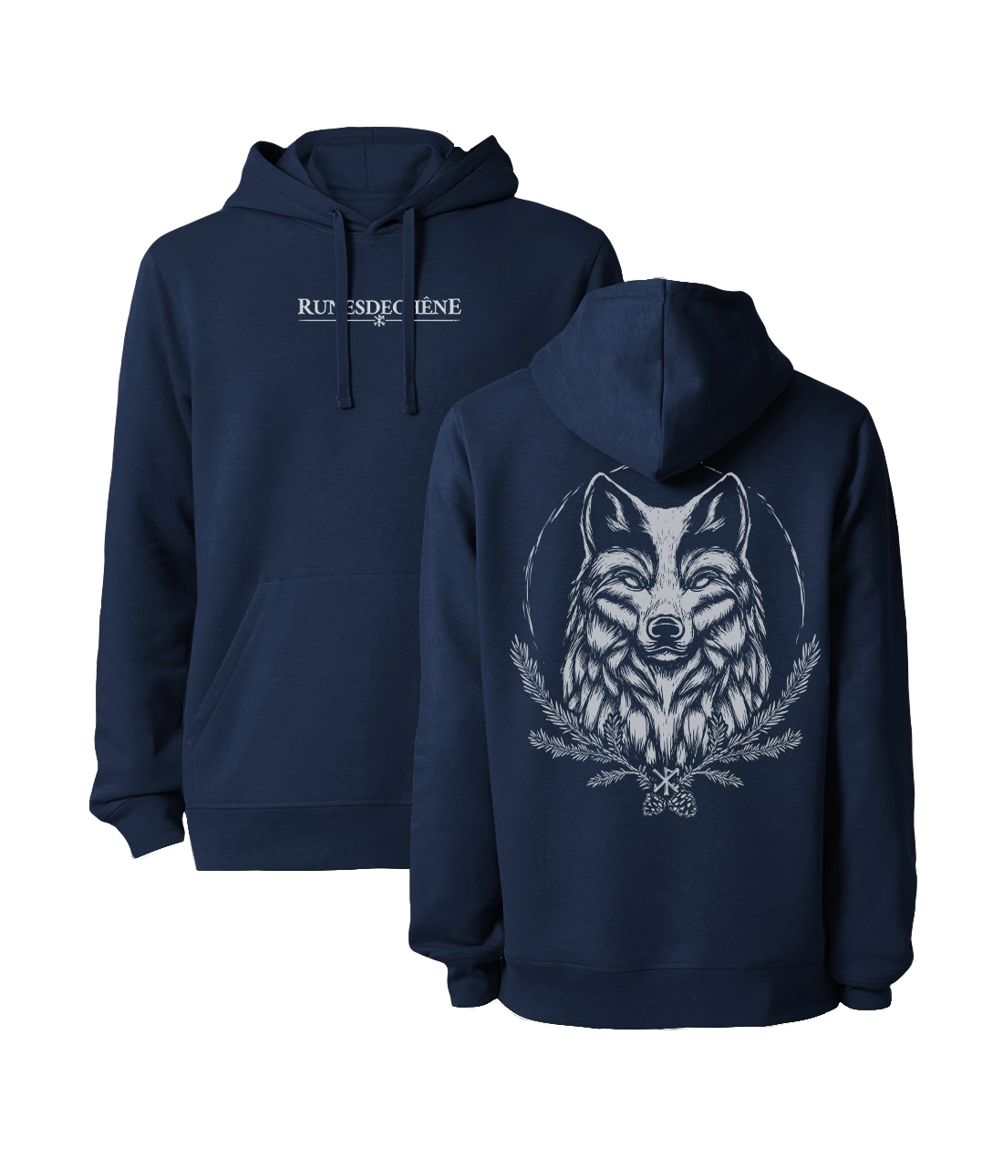 L'esprit du loup | Sweatshirt à capuche