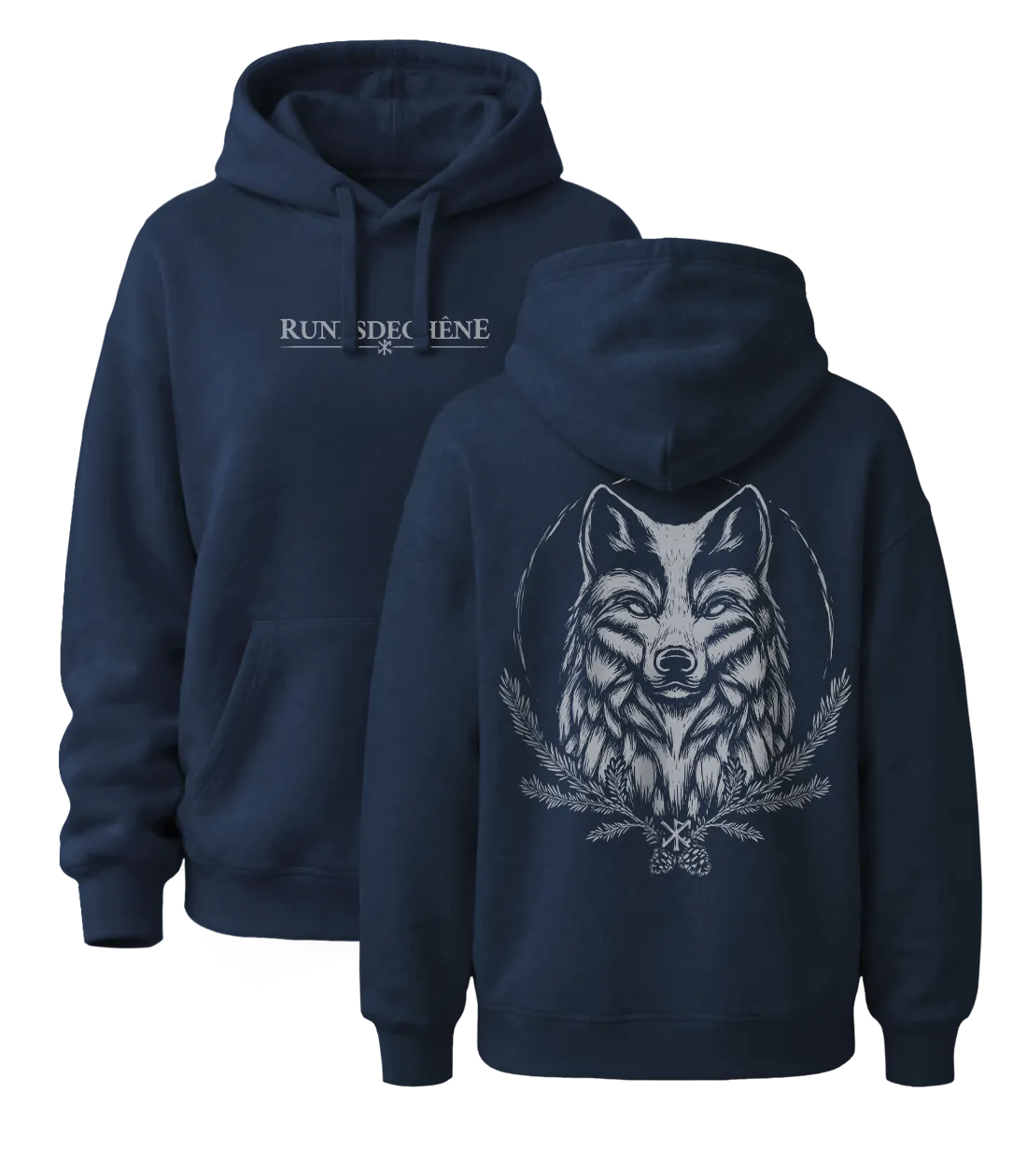 L'esprit du loup | Sweatshirt à capuche