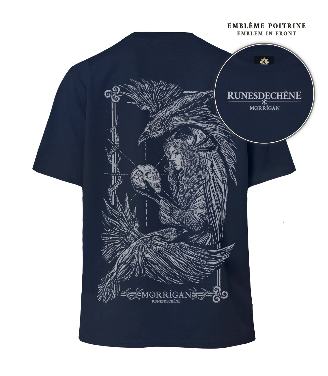 Morrigan | T-shirt oversized Recto-Verso