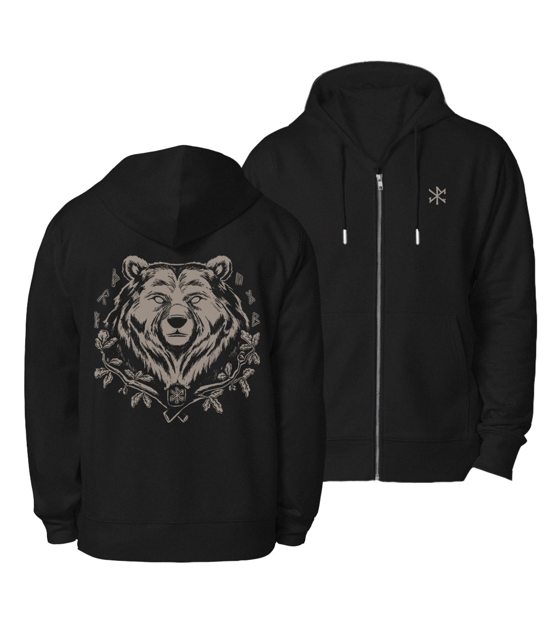 L'esprit de l’ Ours | Veste zipée