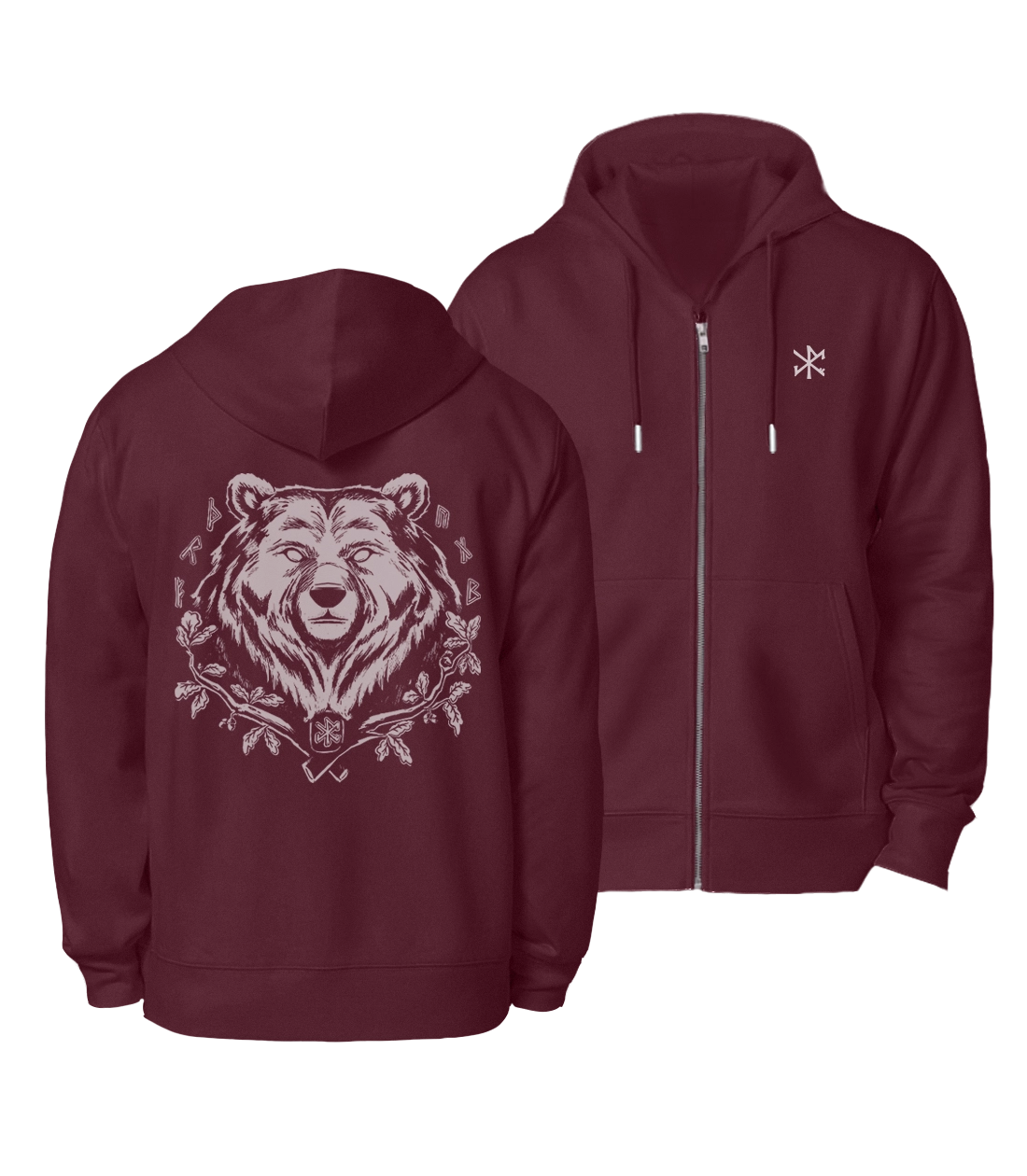 L'esprit de l’ Ours | Veste zipée