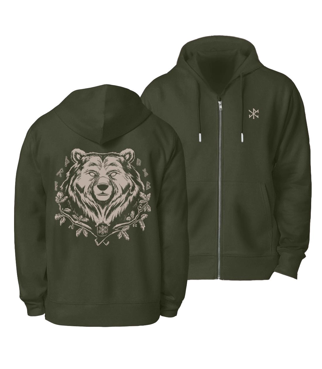 L'esprit de l’ Ours | Veste zipée