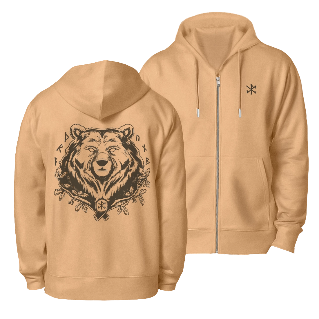 L'esprit de l'ours | Veste zipée