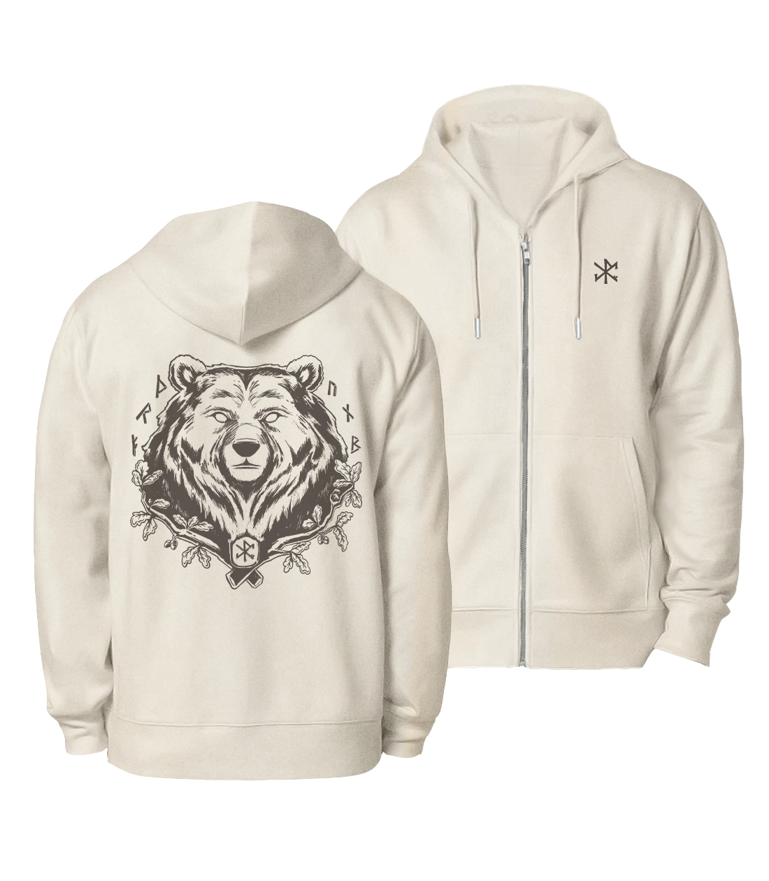 L'esprit de l’ Ours | Veste zipée