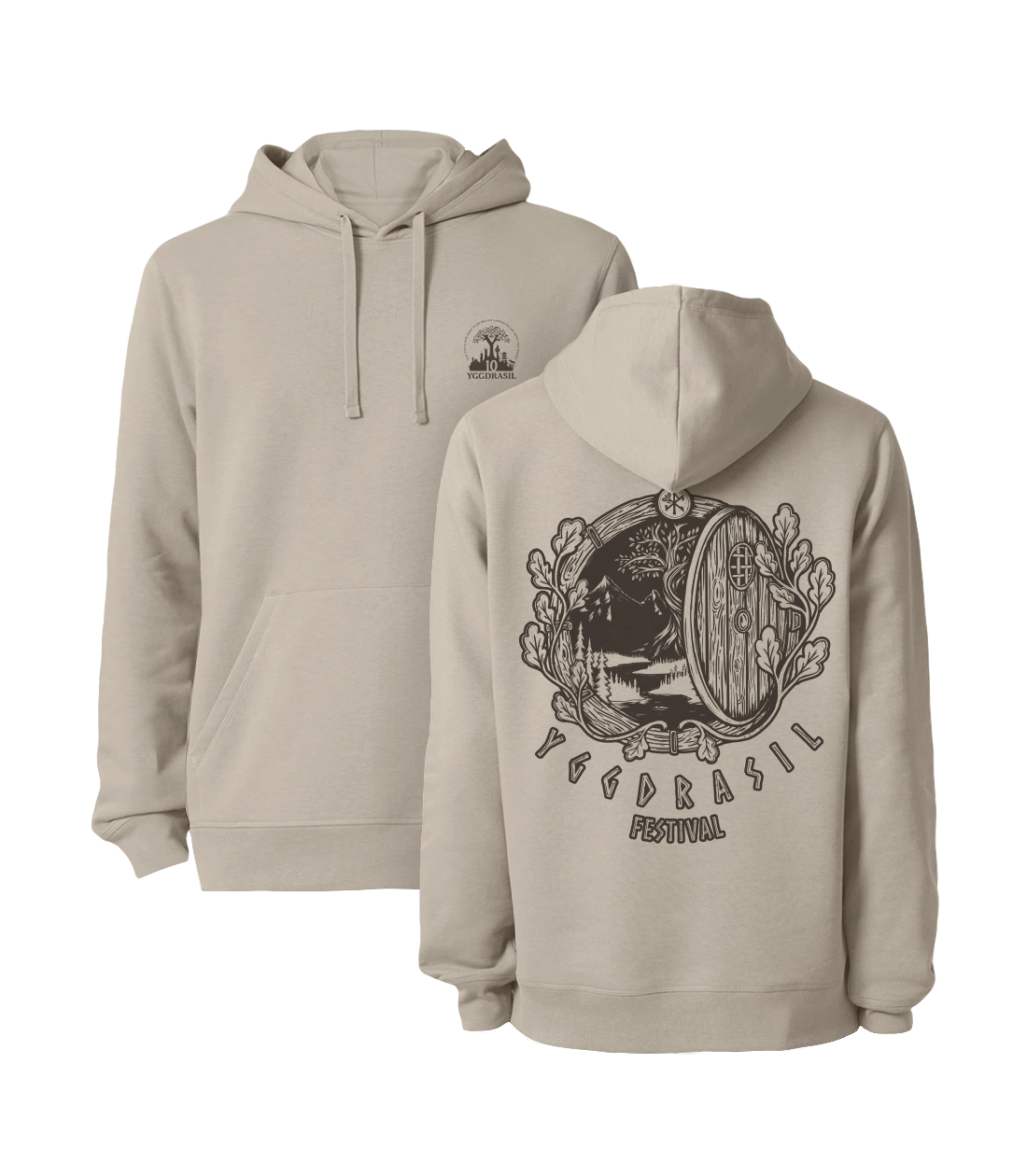 Yggdrasil Festival | Sweatshirt à capuche