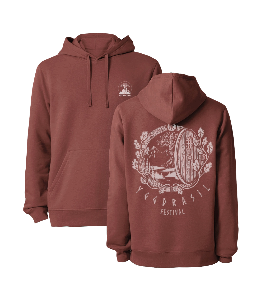 Yggdrasil Festival | Sweatshirt à capuche