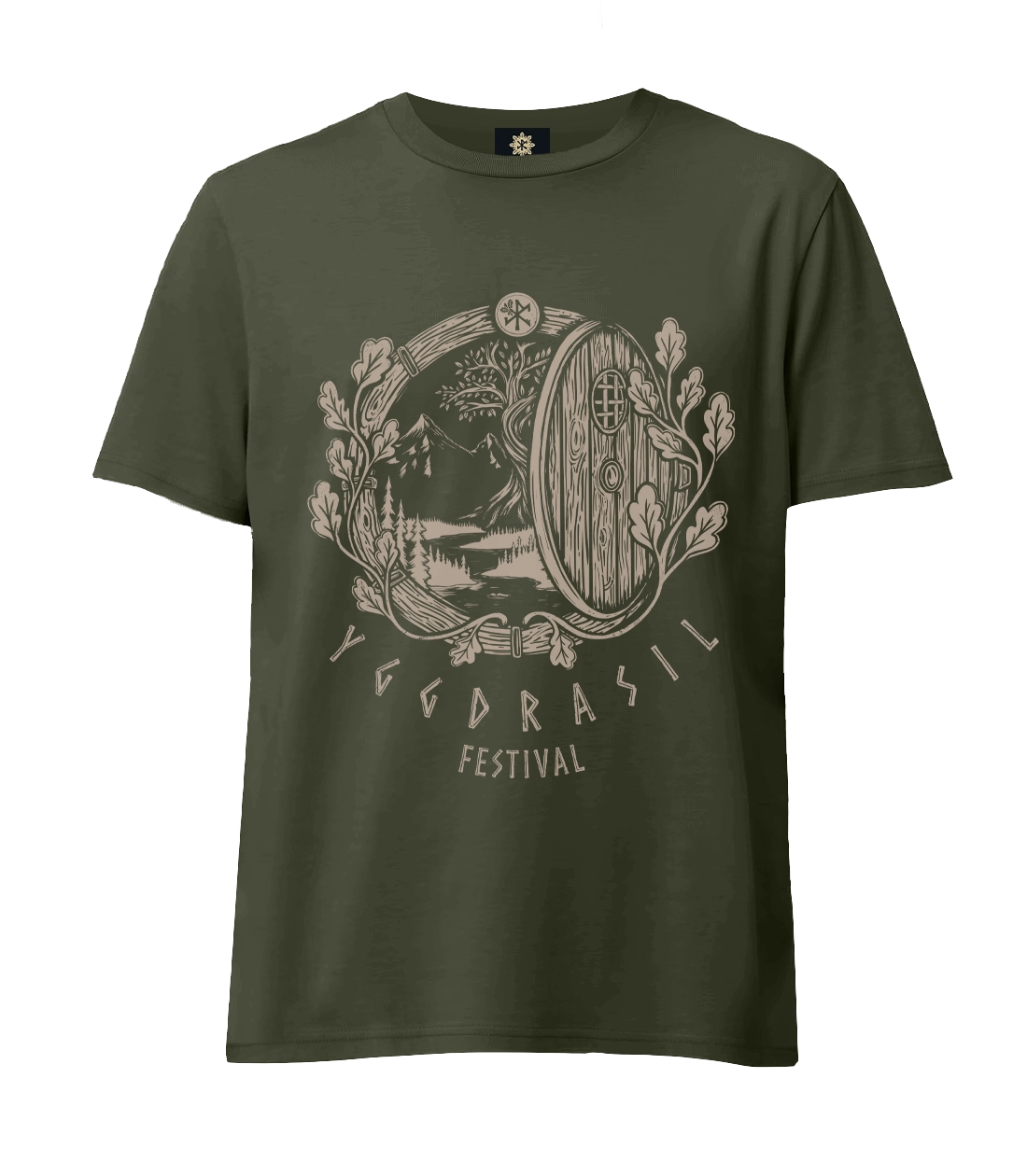 T-shirt officiel festival Yggdrasil 2025