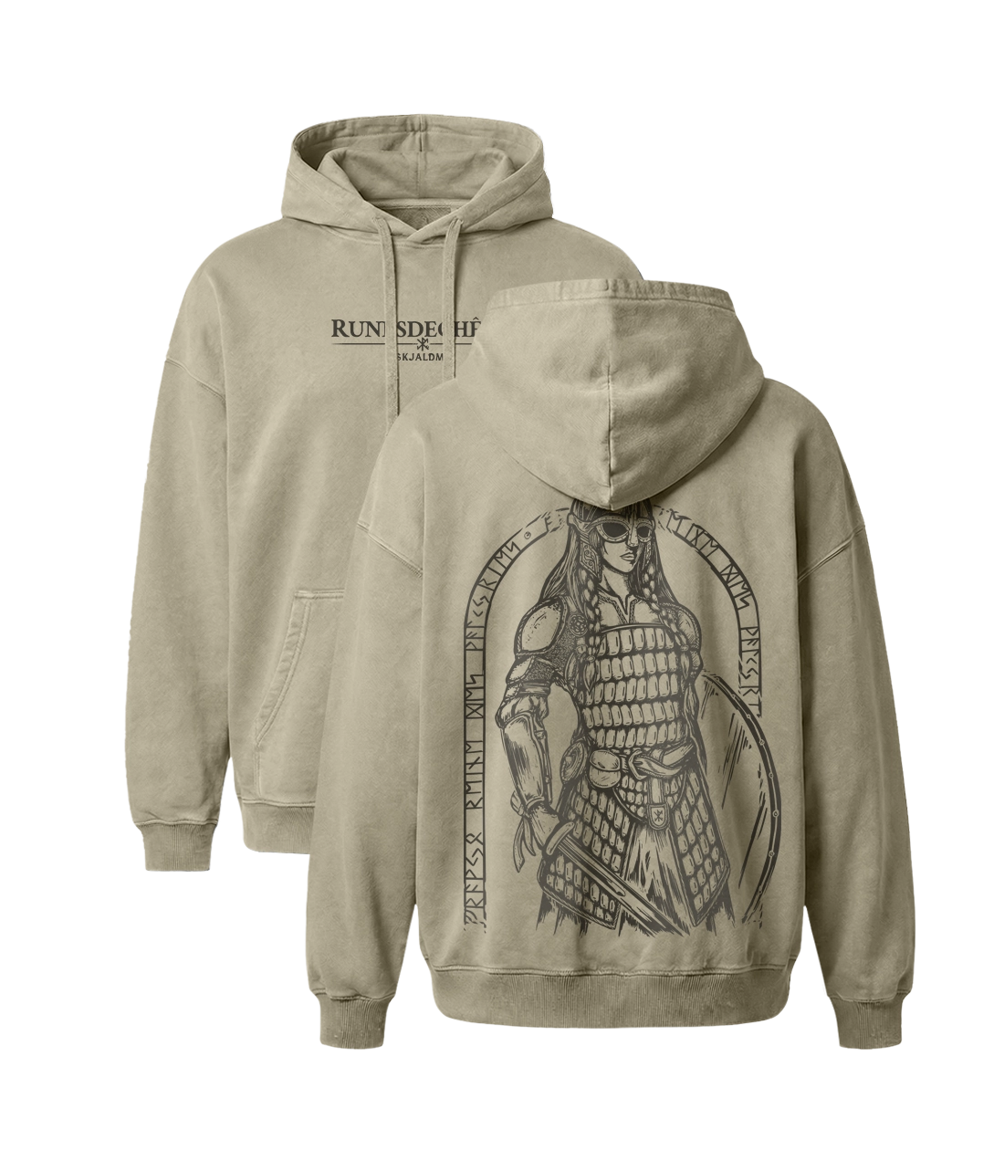 Skjaldmö | Sweatshirt Premium Oversized