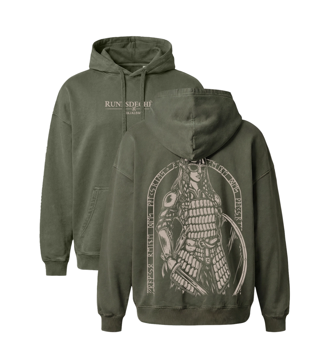 Skjaldmö | Sweatshirt Premium Oversized