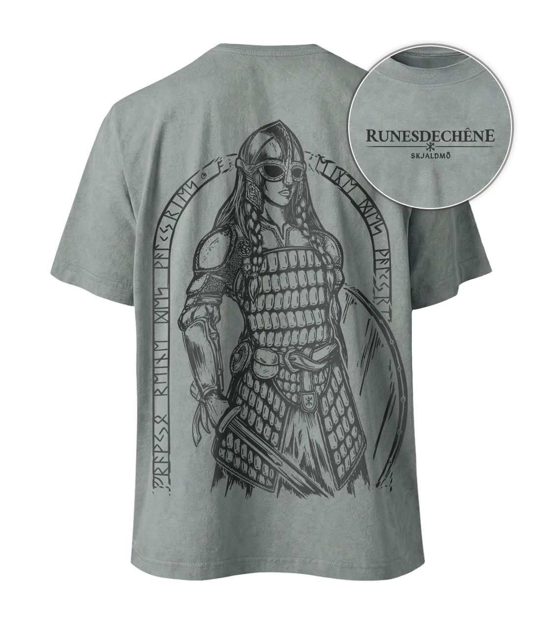 Skjaldmö | T-shirt oversized