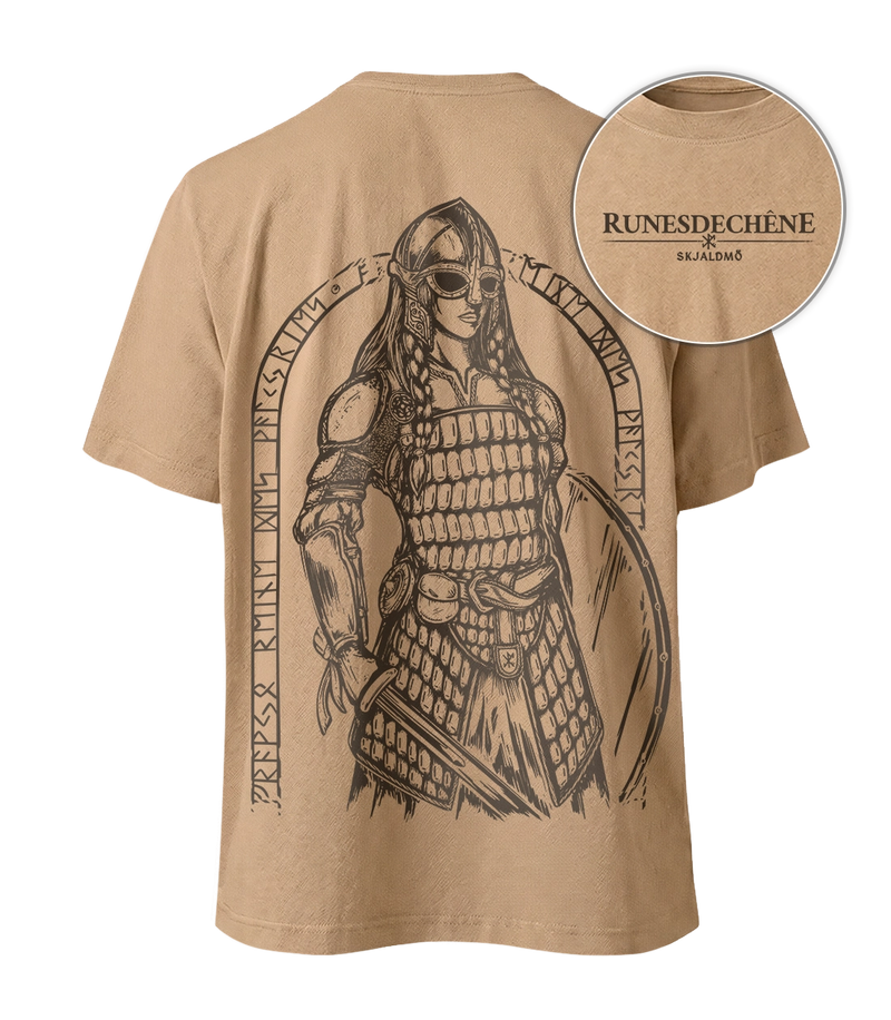 Skjaldmö | T-shirt oversized