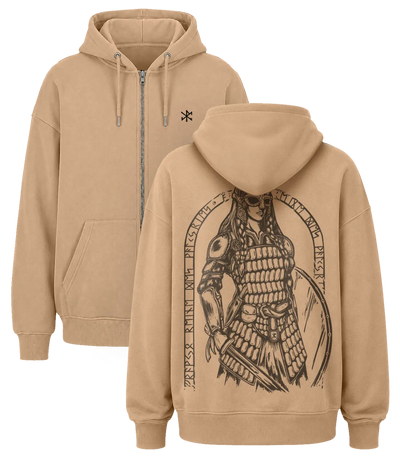 Skjaldmö | Veste zippée