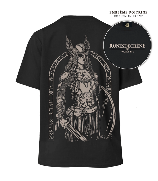 Valkyrie | T-shirt oversized Recto-Verso