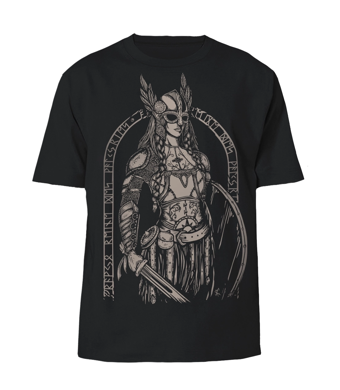 Valkyrie | Lourd T-shirt unisexe