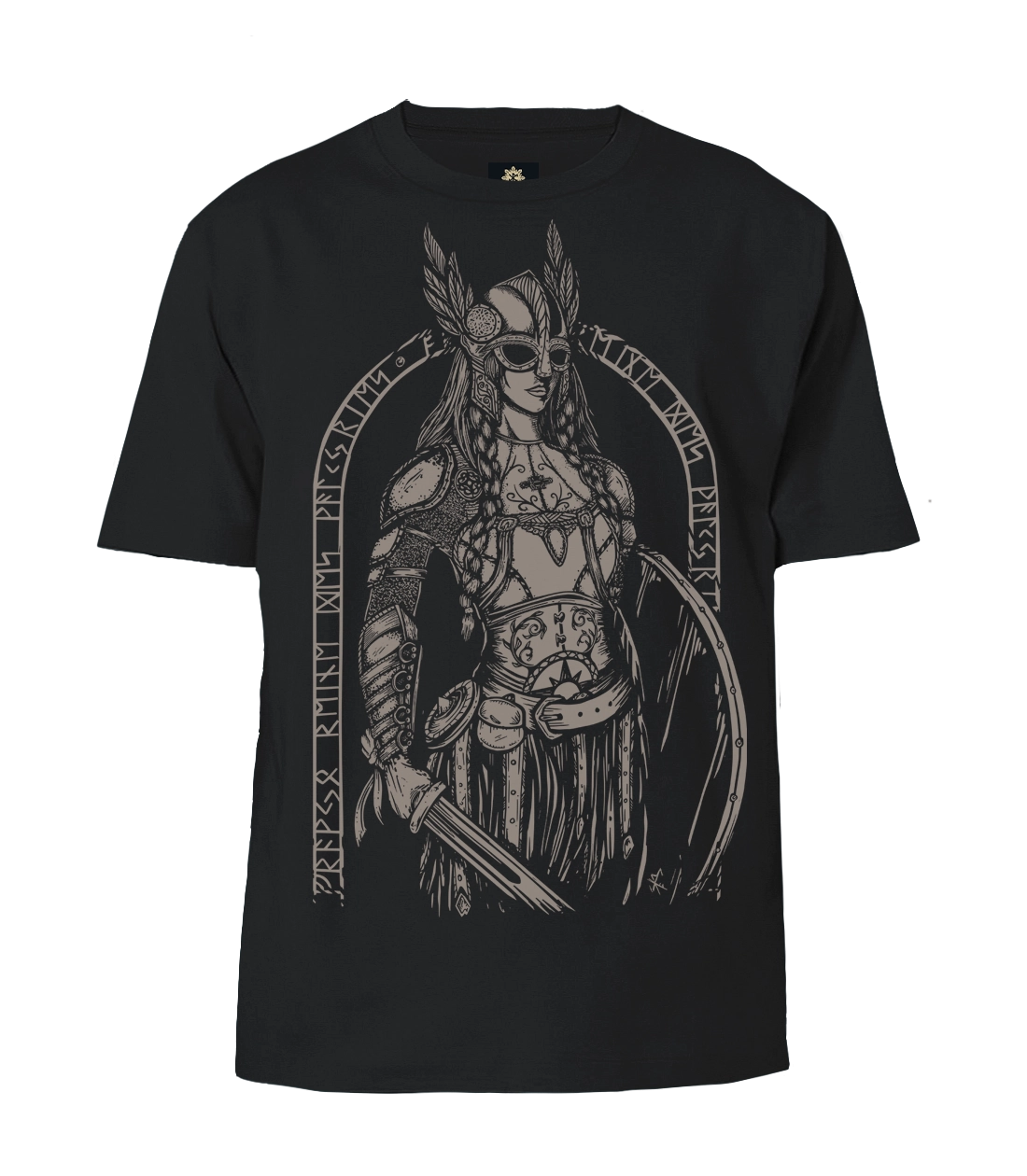 Valkyrie | Lourd T-shirt unisexe