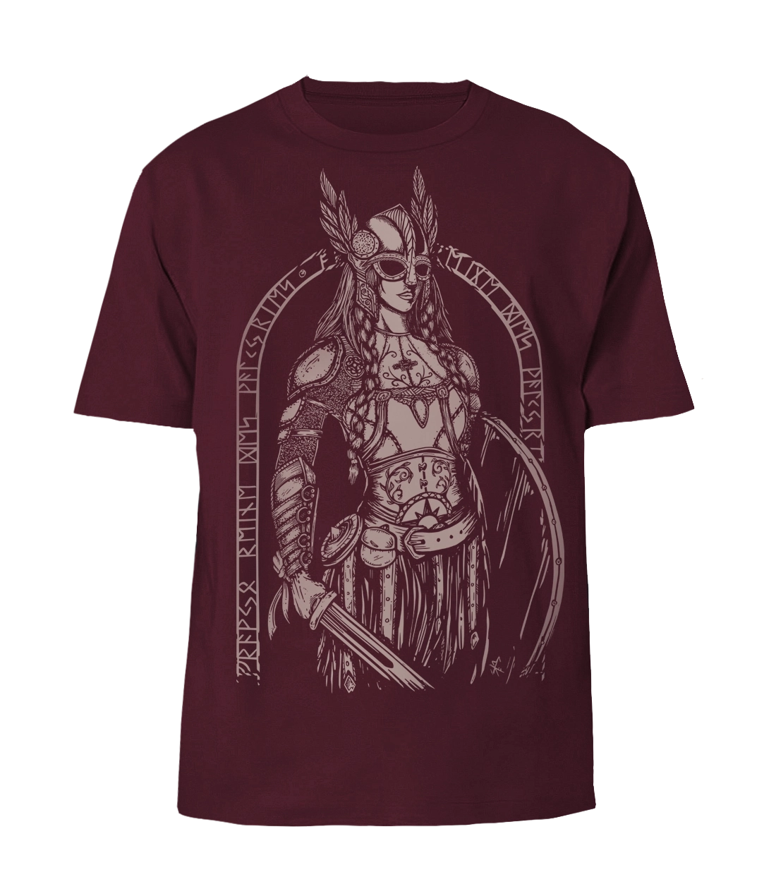 Valkyrie | Lourd T-shirt unisexe