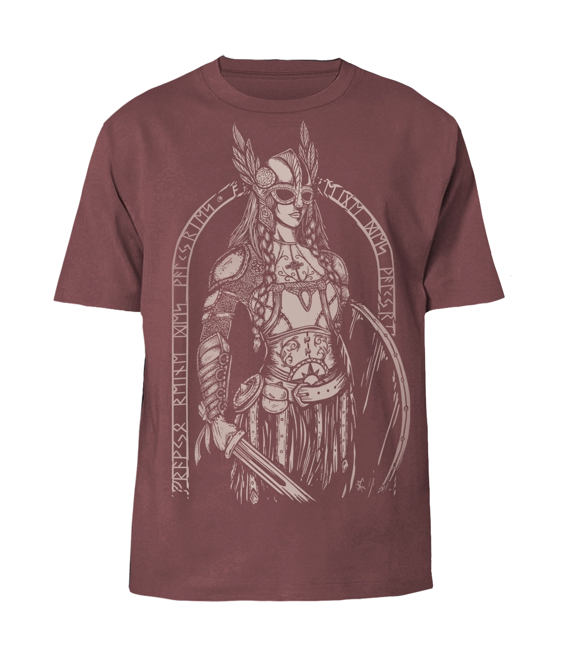 Valkyrie | Lourd T-shirt unisexe