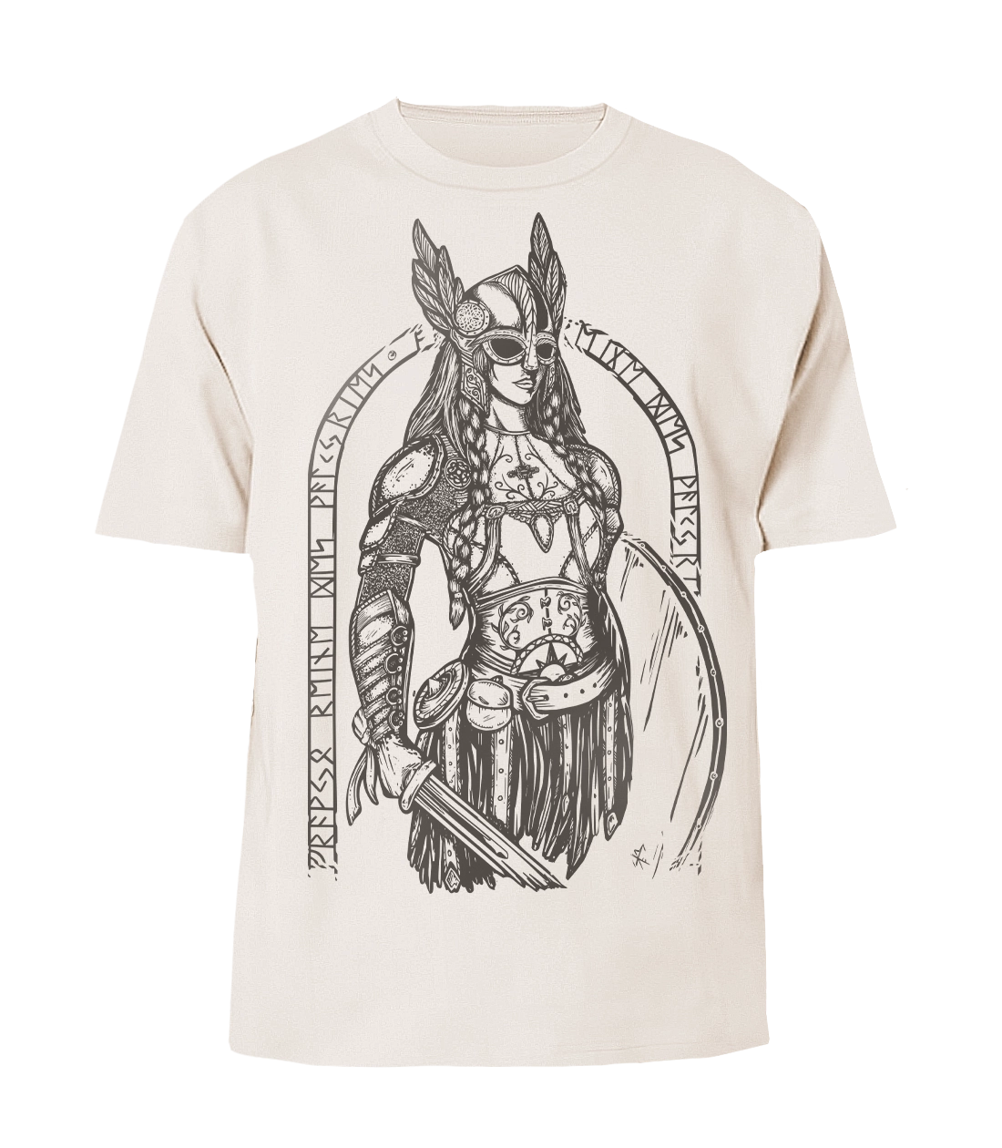 Valkyrie | Lourd T-shirt unisexe