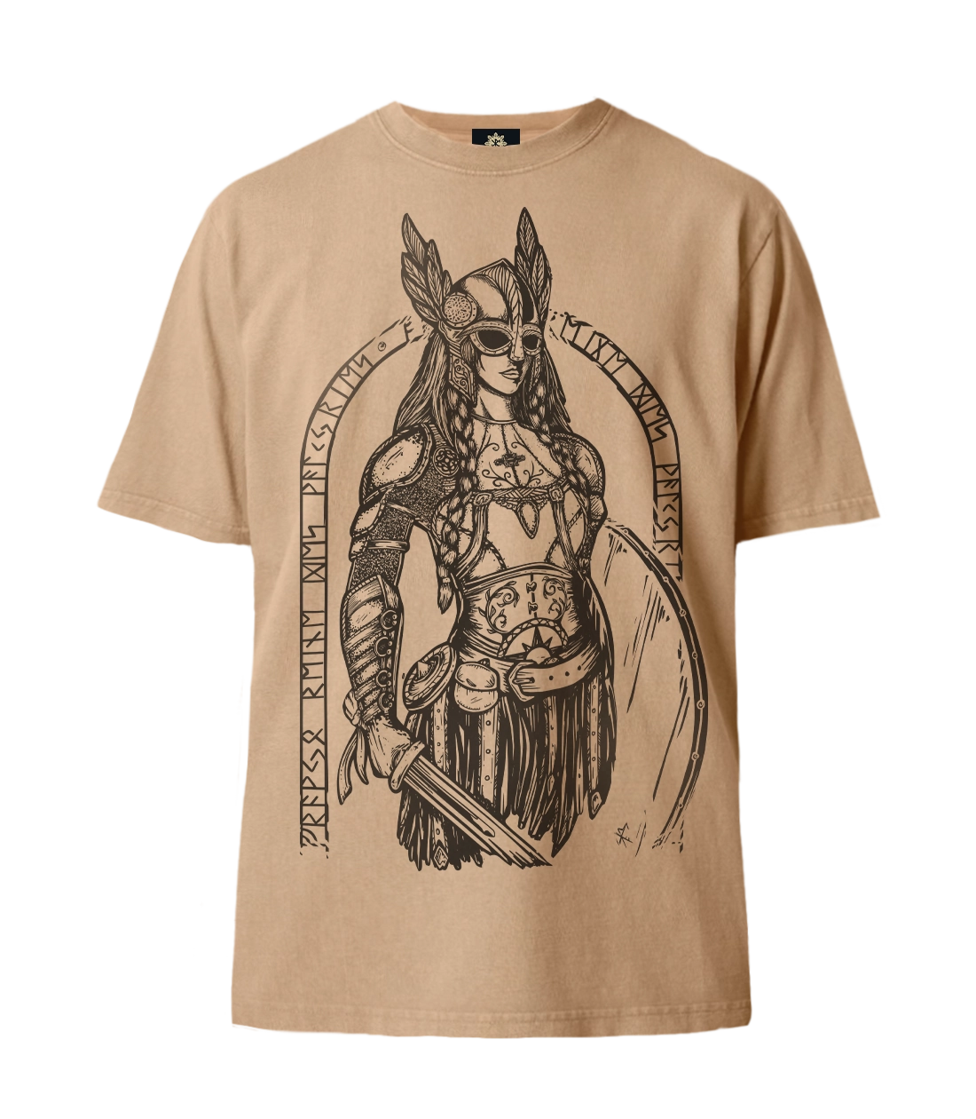 Valkyrie | Lourd T-shirt unisexe