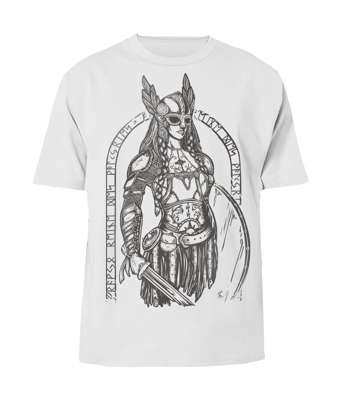 Valkyrie | Lourd T-shirt unisexe