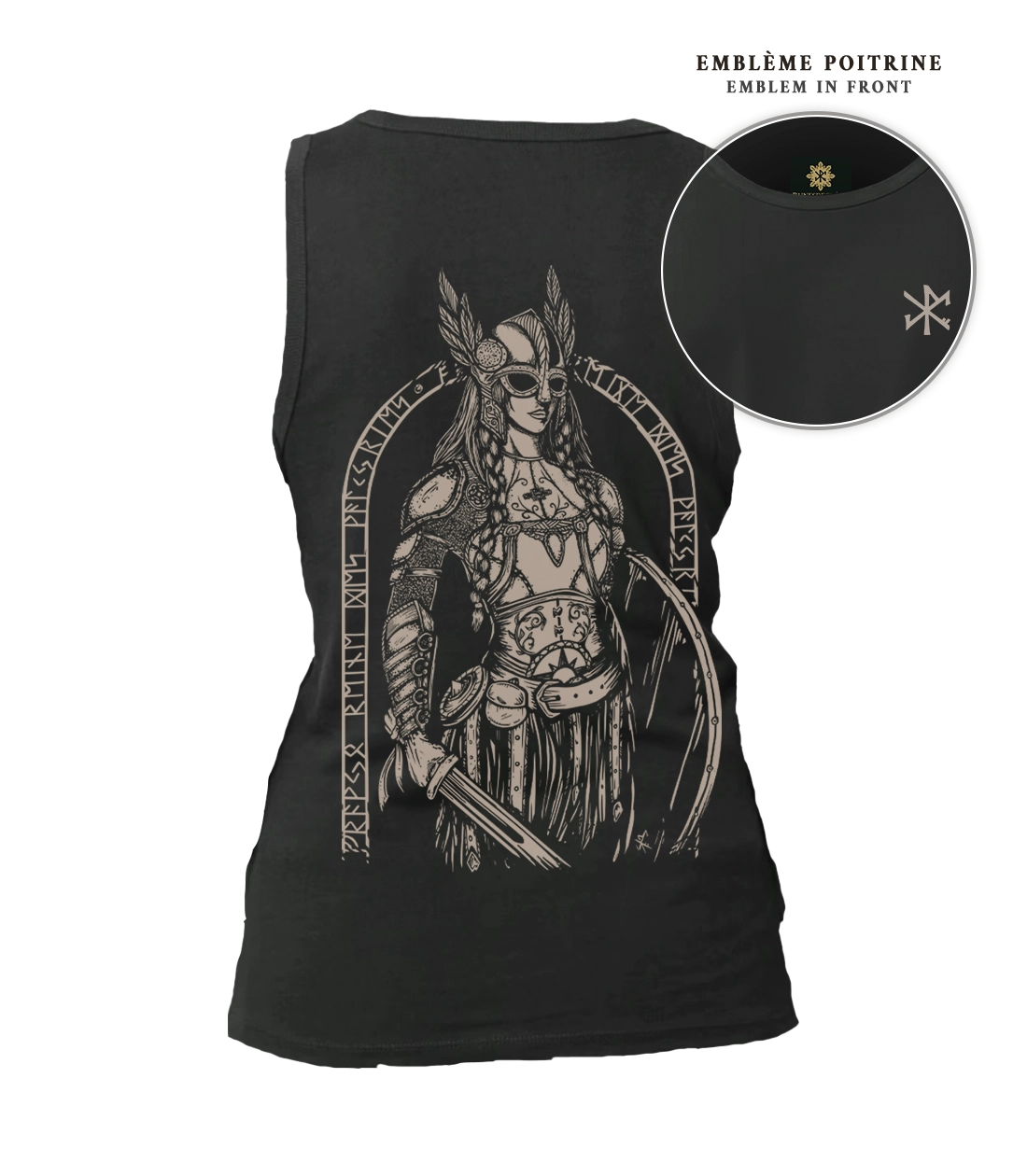 Valkyrie | Débardeur femme Recto-Verso