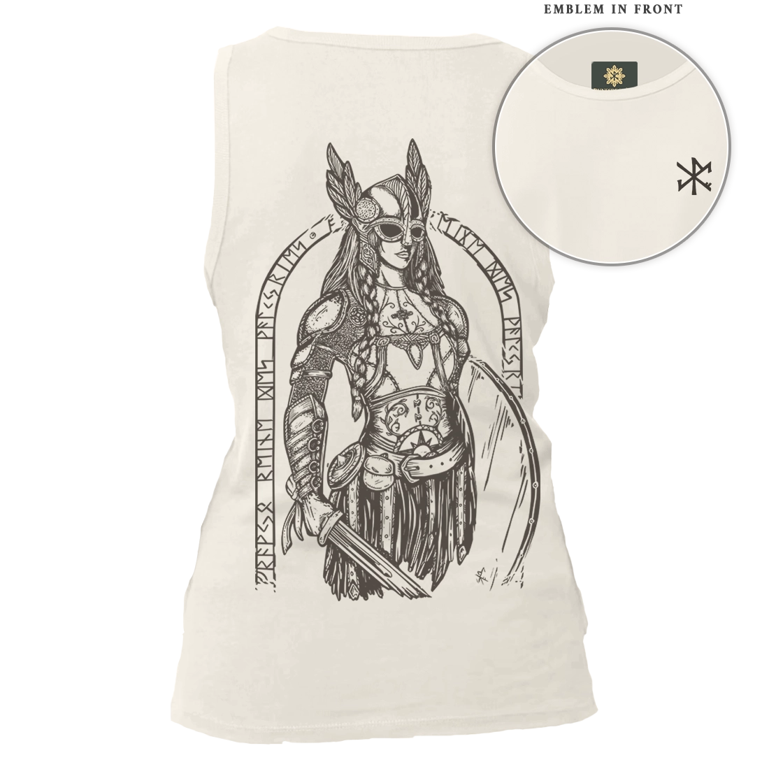 Valkyrie | Débardeur femme Recto-Verso