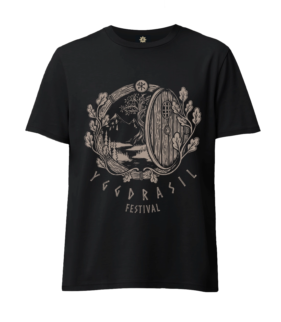 T-shirt officiel festival Yggdrasil 2025