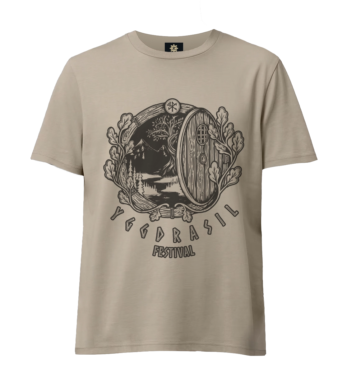T-shirt officiel festival Yggdrasil 2025