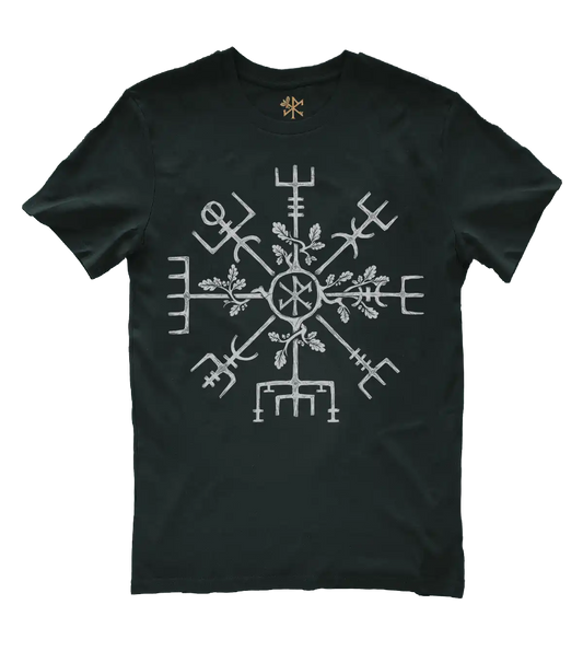 Vegvisir de Chêne | T-shirt boussole viking