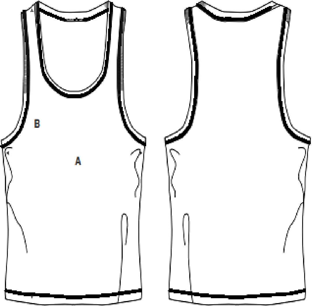 Guide des tailles Débardeurs Femmes