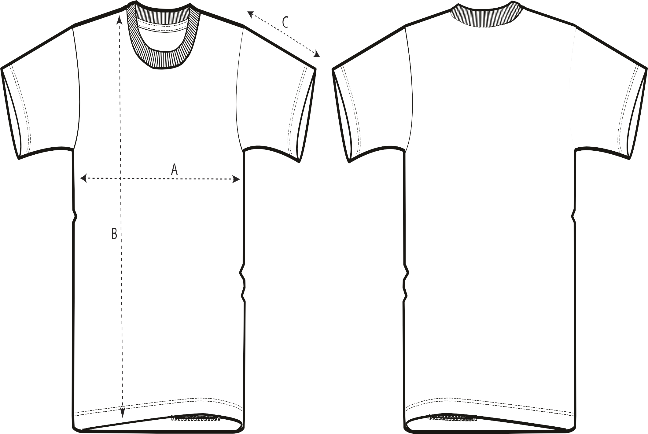 Guide des tailles t-shirt